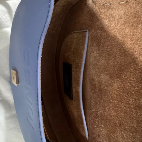 Fendi Purple Smooth Leather Moonlight Crossbody Saddle Bag- Retail Price: $2,100 - Picture 12 of 13